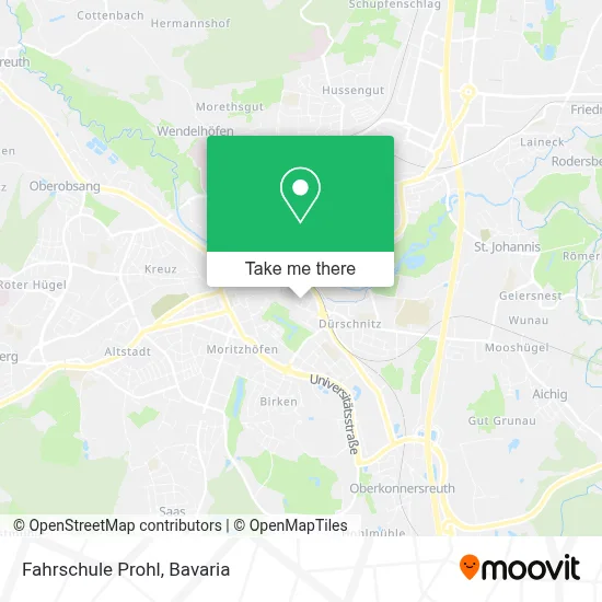 Fahrschule Prohl map