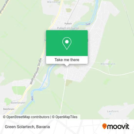 Green Solartech map
