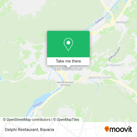 Restaurant Delphi map