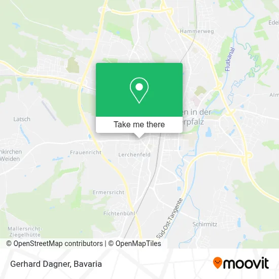 Gerhard Dagner map