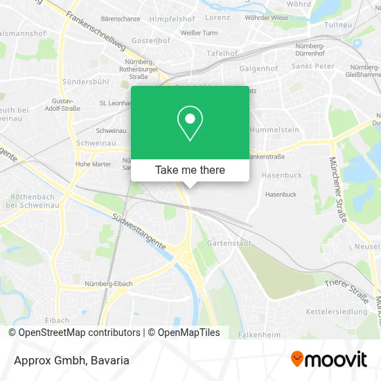 Approx Gmbh map
