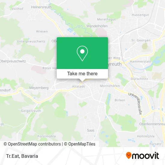Tr.Eat map