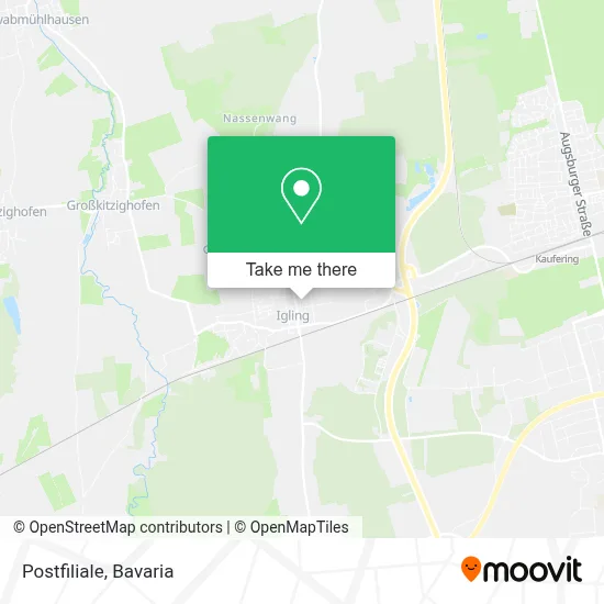 Postfiliale map
