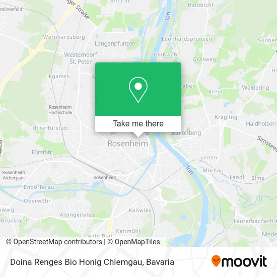 Doina Renges Bio Honig Chiemgau map