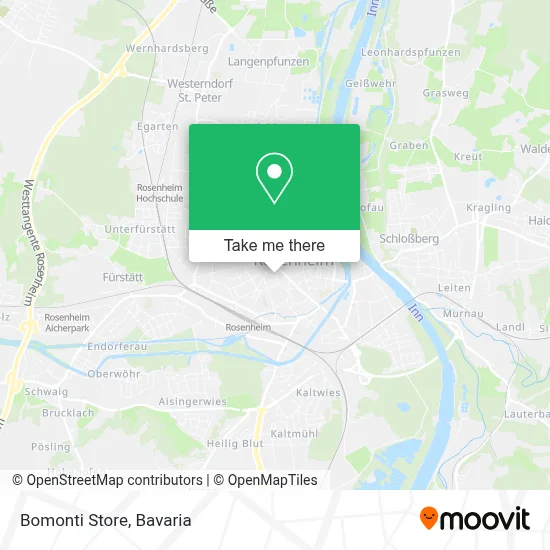 Bomonti Store map