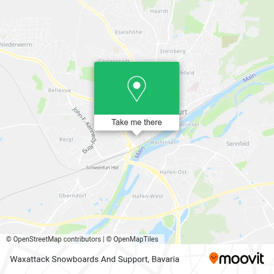 Waxattack Snowboards And Support map