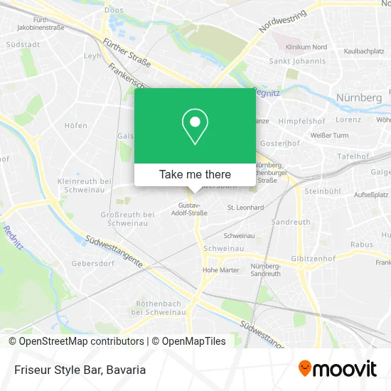 Friseur Style Bar map