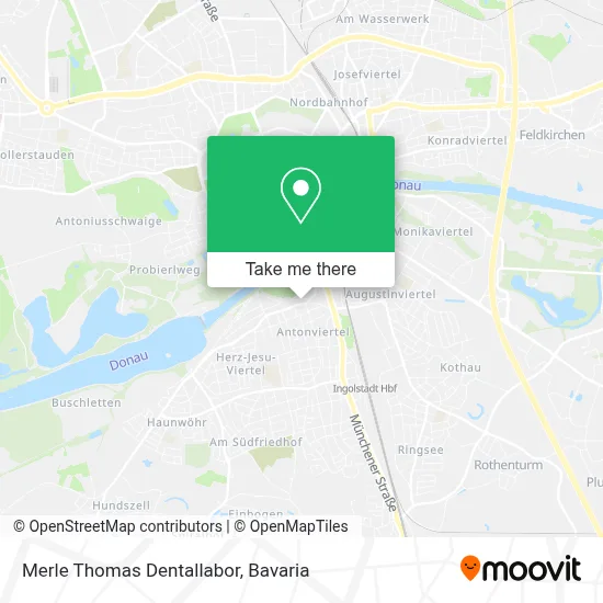 Merle Thomas Dentallabor map