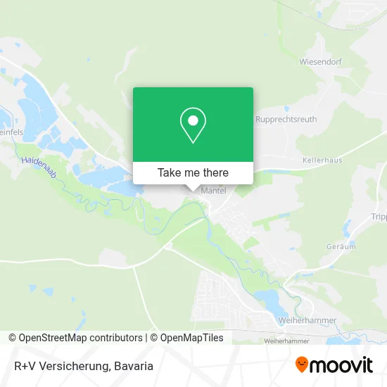 R+V Versicherung map