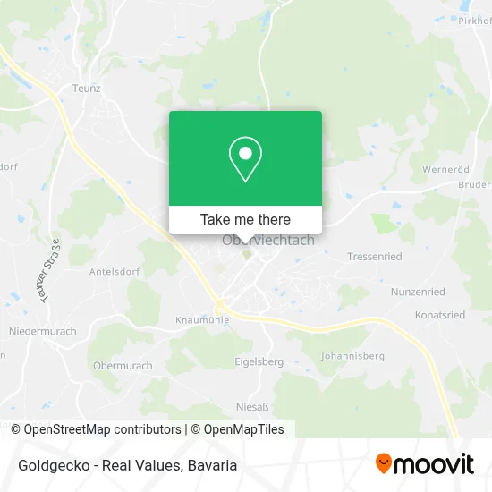 Goldgecko - Real Values map