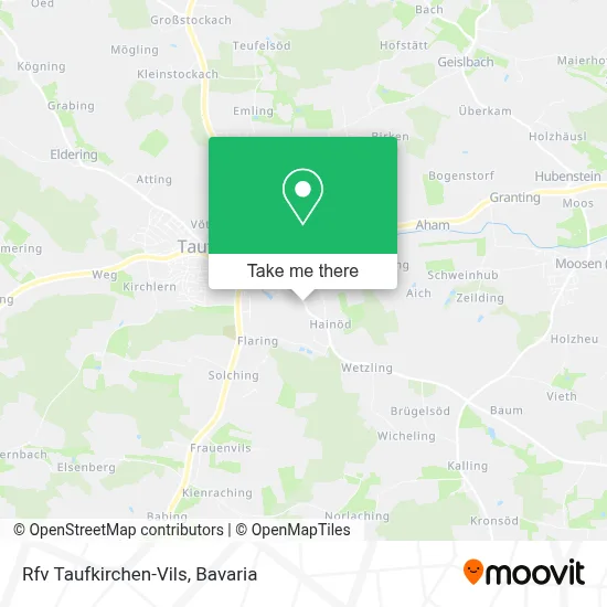 Rfv Taufkirchen-Vils map