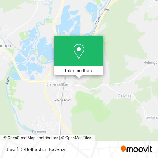 Josef Dettelbacher map