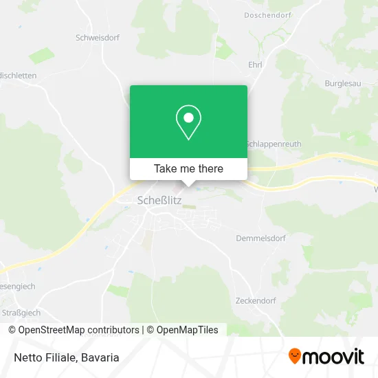 Netto Filiale map