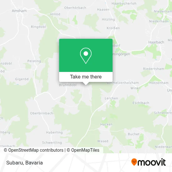 Subaru map