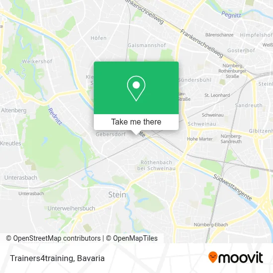 Trainers4training map
