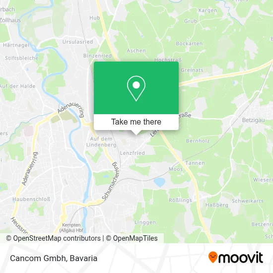 Cancom Gmbh map