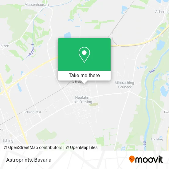Astroprints map