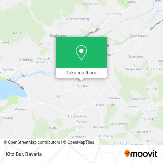 Kitz Bar map