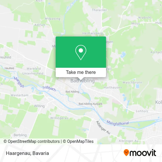 Haargenau map