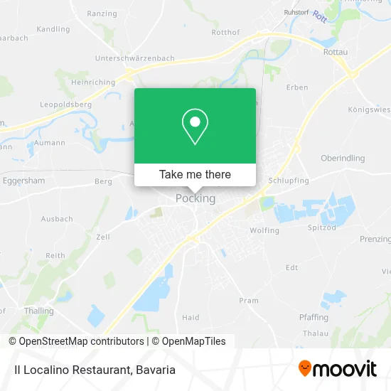Il Localino Restaurant map