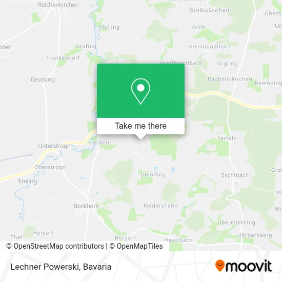 Lechner Powerski map