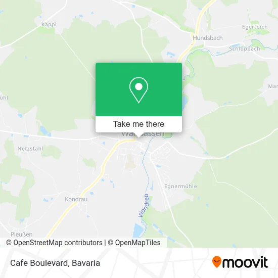 Cafe Boulevard map