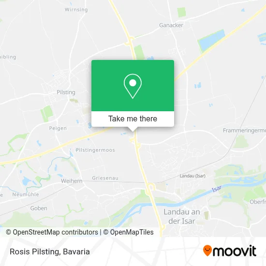 Rosis Pilsting map
