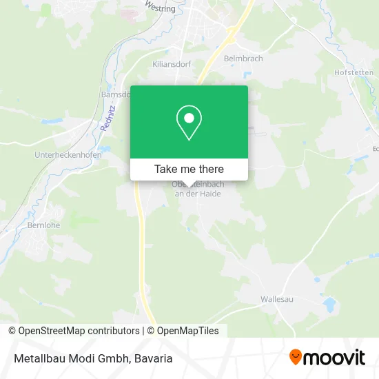 Metallbau Modi Gmbh map