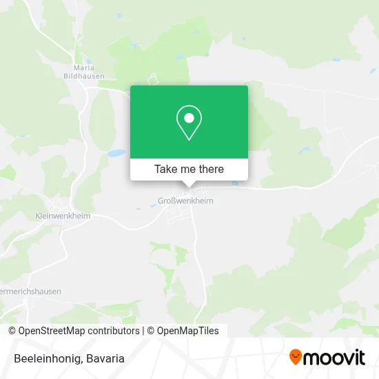 Beeleinhonig map
