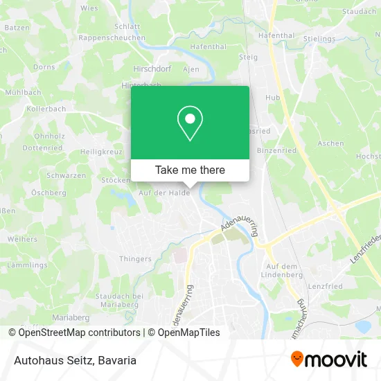 Autohaus Seitz map