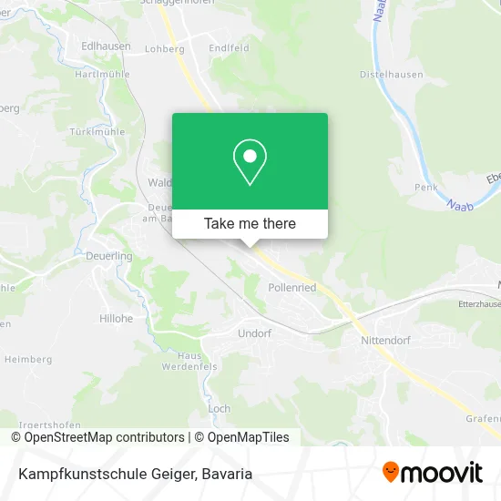 Kampfkunstschule Geiger map