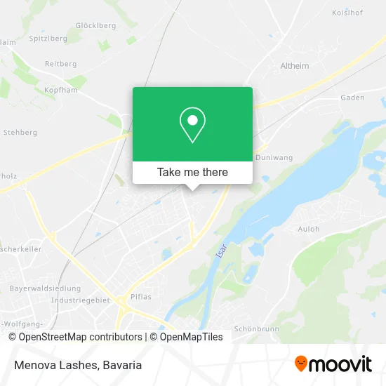 Menova Lashes map
