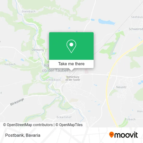 Postbank map