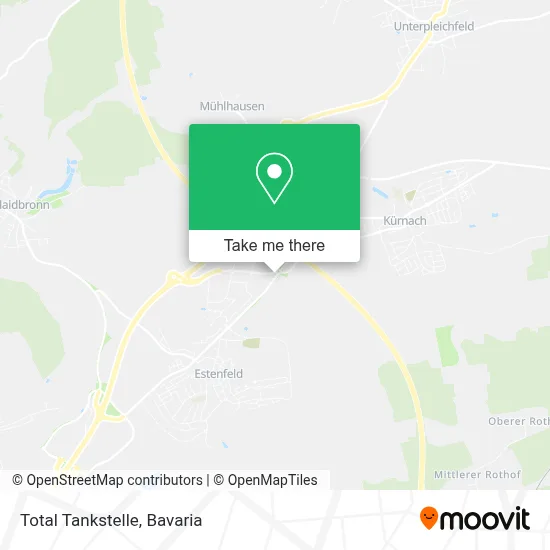 Total Tankstelle map