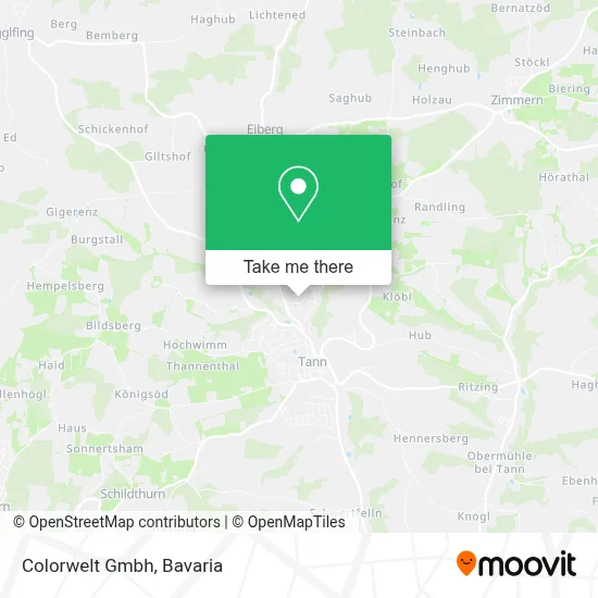Colorwelt Gmbh map