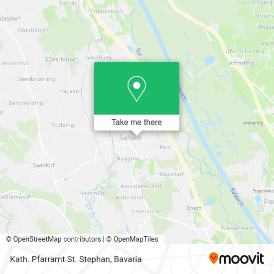Kath. Pfarramt St. Stephan map