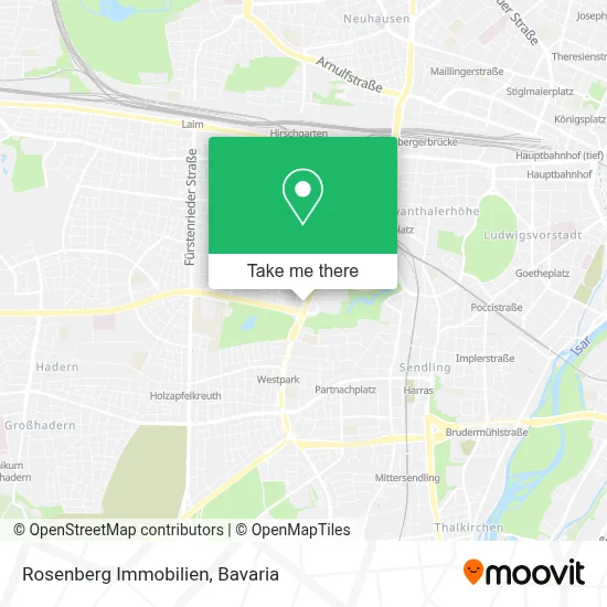 Rosenberg Immobilien map