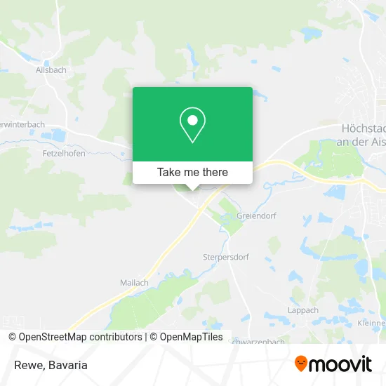 Rewe map