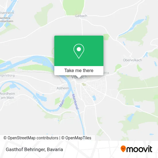 Gasthof Behringer map