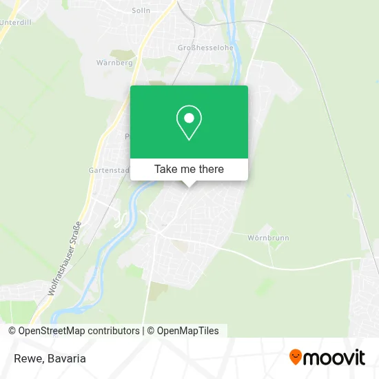 Rewe map