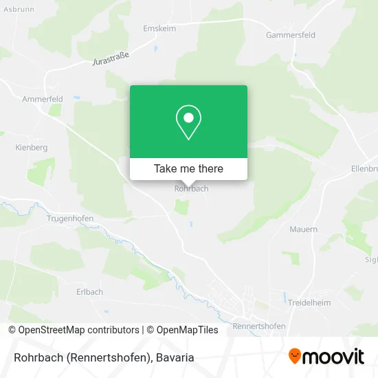 Rohrbach (Rennertshofen) map