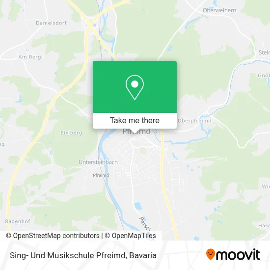 Sing- Und Musikschule Pfreimd map
