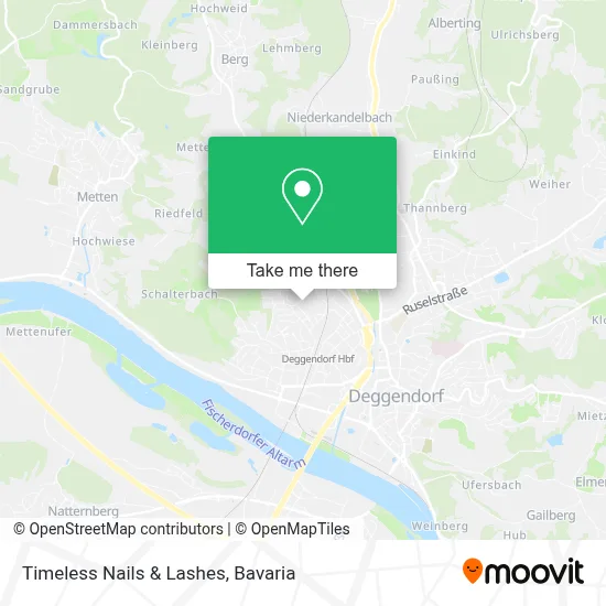 Timeless Nails & Lashes map