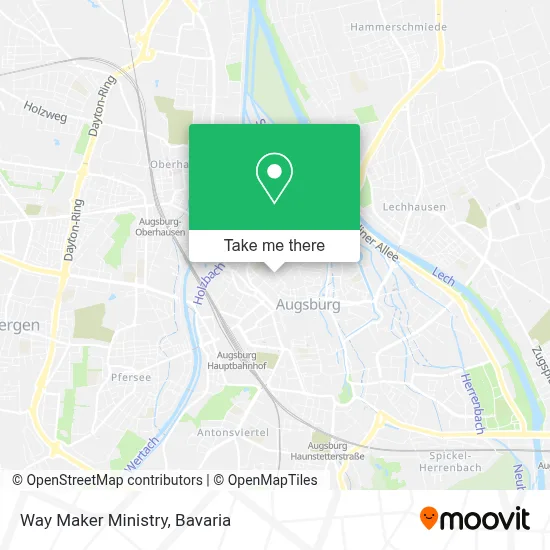 Way Maker Ministry map