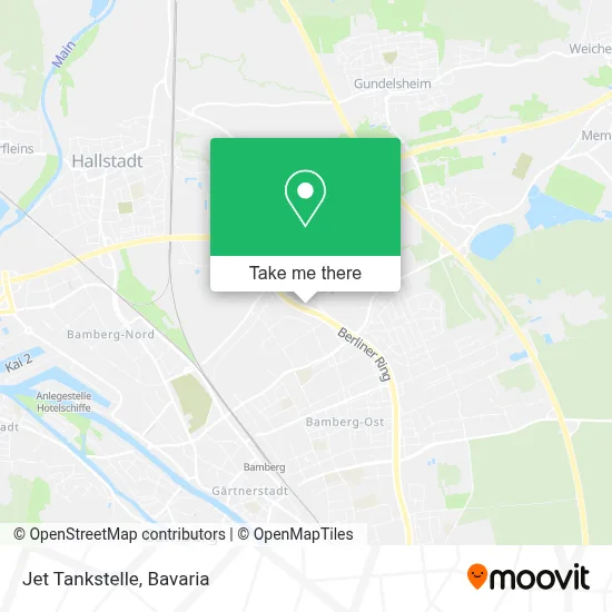 Jet Tankstelle map