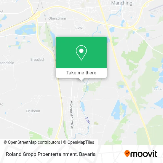 Roland Gropp Proentertainment map
