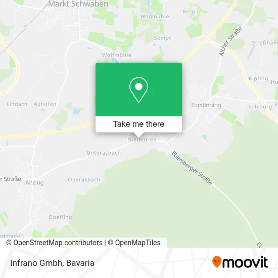 Infrano Gmbh map