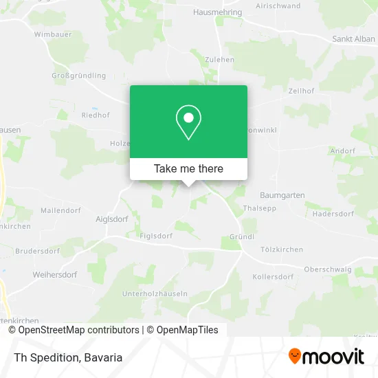 Th Spedition map