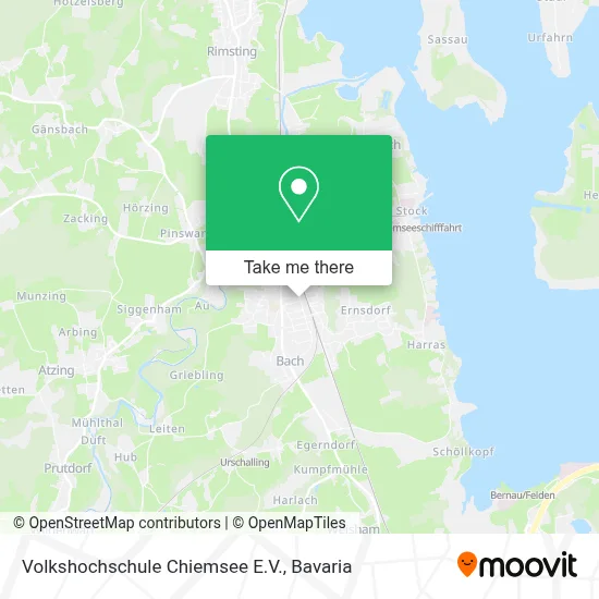 Volkshochschule Chiemsee E.V. map