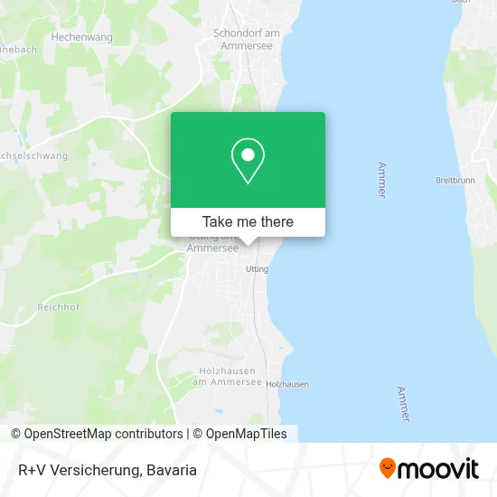 R+V Versicherung map